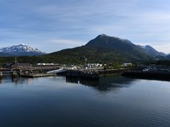 01B Cruise Ship Getting ready To Dock At Skagway Alaska